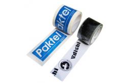 China 3 Inches Long lasting Printed Packaging Tape Low Noise Strong Adhesive supplier