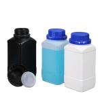 Anti Corrosion 500ml Hdpe Plastic Bottles Black White Customzied for sale