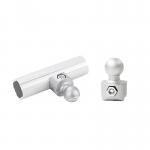 DYJ28-A18 Industrial Aluminum Structural Lean Pipe Fittings Connector System For Shelf for sale