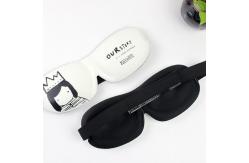 China 3D Memory Foam Luxury Sleep Mask Customized Bedtime Eye Cover supplier