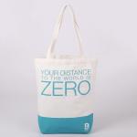 ODM Foldable Eco Canvas Bags Cotton Canvas Tote Shopper Bag