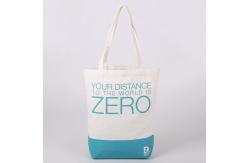 China ODM Foldable Eco Canvas Bags Cotton Canvas Tote Shopper Bag supplier