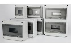 China Plastic Terminal Lighting Distribution Boxes 100A For Electrical 36 Modules supplier