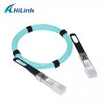China 10G AOC 10G SFP+ to SFP+ OM3 Ethernet Active Optical Cable 1M-5M AOC Cable FTTX for sale