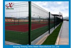 China Europe Style Wire Netting Fence / Vinyl Coated Wire Mesh For Highway supplier