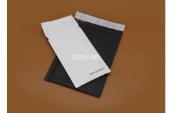 China Courier Black and White Kraft Paper Bubble Envelopes With customied  Pringting supplier