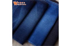 China Uniform Heavyweight 14oz Stretch Denim Jean Material Environmentally Friendly supplier
