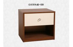 China Modern Hotel Bedroom Furniture Small Side Table Nightstand Multi Style supplier