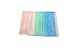 China Adjustable Nose Clip Disposable Hygiene Face Mask Non - Irritating OEM supplier