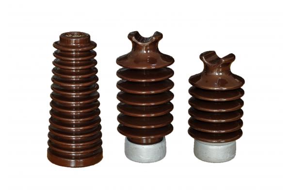 18kg ANSI 57-5L Electric Pole Insulator For Power Distribution Line