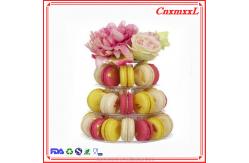 China Beautiful 4 tier macaron tower stand display packaging supplier