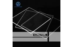 China Flat Custom Tempered Glass Cutting Polished Edge Round Shaped supplier