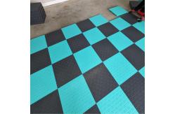 China Polypropylene Garagetrac Floor Tiles 18mm Interlocking PP Racedeck Diamond Tile supplier