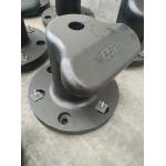 Customized SWL 55 Ton Marine Single T - Head Type Mooring Bollard for sale