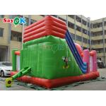 Fire Retardant Tarpaulin Inflatable Jumping Bounce House Bounce Castle For Playing Centers
