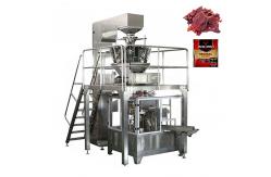 China 100g 200g 500g Flat Zipper Pouch Biltong Packaging Machine Multi Function supplier