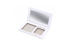 China 2 Position Empty Baked Eyeshadow Palette / Eye Makeup Palette Customized supplier