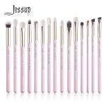 Eco Friendly Soft Dense Eye Makeup Brush Set Jessup Eyeshadow Brushes for sale