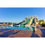 Aqua Park Custom Swimming Pool Fiberglass Water Slide For Children for sale