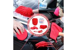 China PP Microfiber 24PCS Car Detailing Brush Set 17 Inch supplier