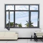 Broken Bridge Aluminum Alloy Doors And Windows , Aluminum Frame Casement Windows for sale