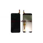 Black Cell Phone LCD Screen Replacement For HTC Desire 709D Complete for sale