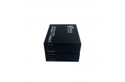 China Unmanaged 5VDC Lc Fiber Switch , 40KM 2 Port Rj45 Switch With POE supplier