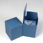 Unique Blue Beauty Product Box For luxury skincare packaging near me for sale