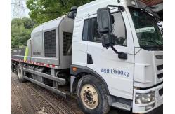China 90m3/H Used Concrete Line Pump Truck Sany High Pressure ZLJ5140THBJE Second Hand supplier