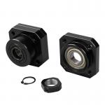 FF / FK Support Unit Black Ball Screw Supports For Diverse Industrial Application for sale
