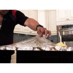 Artificial 600mm 0.05mm Marble Countertop Protection Film Floor Covering for sale