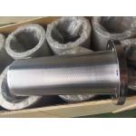 Customized Length Centrifuge Basket Triangle Wedge Wire Galvanized Surface Treatment for sale