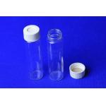 Glass Laboratory Reagent Bottle , Chemical Reagent Bottles Transparent UV Glass Bottle With Screw Cap for sale