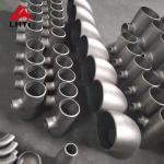 ASTM B363 GR2 Bending Titanium Pipe , Tee Reducer Pipe Fittings Pickled Surface for sale