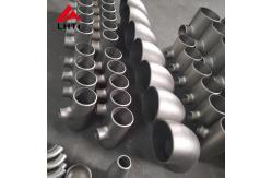 China ASTM B363 GR2 Bending Titanium Pipe , Tee Reducer Pipe Fittings Pickled Surface supplier