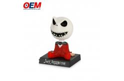 China Customized Solar Powered Bobble Head Dancing Toy OEM Skeletal Action Figurines supplier