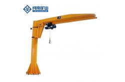 China 360 Degree Boom Jib Crane 380V Rotating Column Motor Rotation supplier