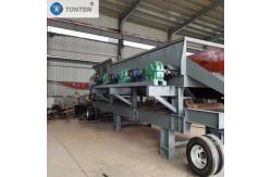 China Mobile Soil Stone Gravel Separator Machine Disc Screen Separator supplier