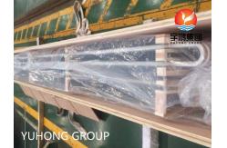 China ASTM B444 UNS No6625 / Inconel 625 U-Tube Nickel Alloy Heat Exchanger Tube supplier