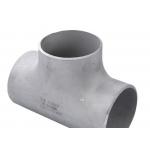 ANSI 304 / 316l Seamless Pipe Fittings Stainless Steel Equal Diameter Tee for sale