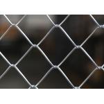 PVC Galvanized Chain Link Fence 100x100mm for Driveway for sale