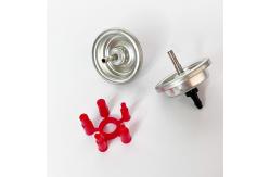 China Customization Butane Lighter Refill Valve 1inch Size With Stainless Steel Spring supplier
