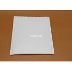 Custom White Flat Poly Bubble Mailers , Delivery Packaging Poly Bubble Envelopes for sale