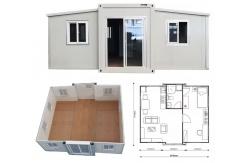 China Contemporary Expandable Modular House 20ft 40ft Prefabricated Mobile Homes supplier