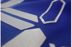 China Reflective Screen Printing Heat Transfer Label For Football Uniforms supplier