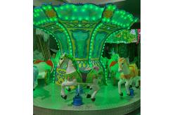 China 1.1 KW 12 Seats Carousel Kiddie Ride For Carnival Event supplier