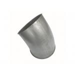 Galvanised Sheet Dust Extraction Pipe Welding Elbow For Ventilation Air Duct System for sale