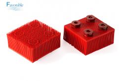 China 130297 Propack Thin Nylon Bristle Vector 5000 Red Round Foot Block supplier