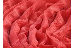 China Red 5T Endless Polyester Round Sling Oxidation Resistance With Blue Label supplier