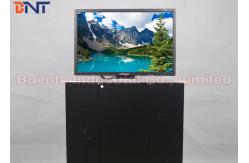 China Conference Room Motorized Computer Monitor Lift  , Desktop Computer Pop Up Lift supplier